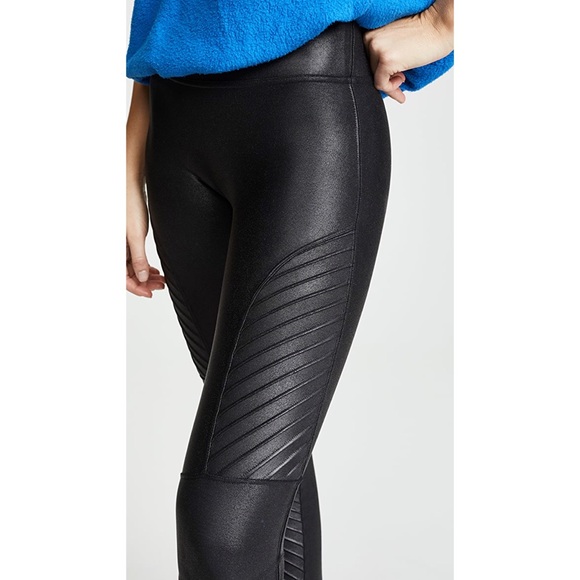 SPANX Pants - Spanx Faux Leather Moto Leggings